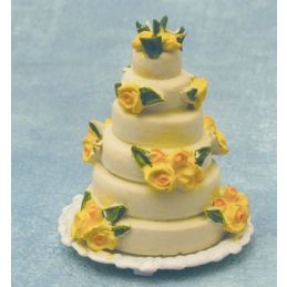 Wedding Cake for 12th Scale Dolls House