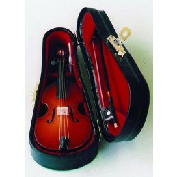 Cello with Black Case for 12th Scale Dolls House