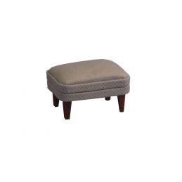 Small Grey Footstool for 12th Scale Dolls House