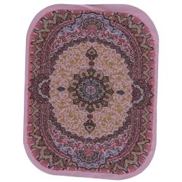 Pink Large Oval Carpet for 12th Scale Dolls House