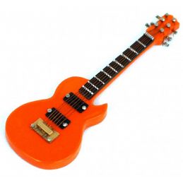 Orange Gibson Electric Guitar for 12th Scale Dolls House