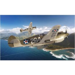 Airfix 1/72 Scale Curtiss P-40B Warhawk Model Kit