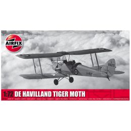 Airfx 1/72 Scale De Havilland Tiger Moth Model Kit