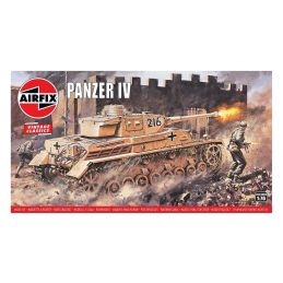 Airfix 1/76 Scale Panzer IV Model Kit