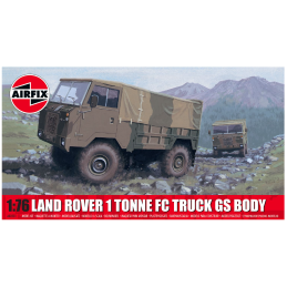Airfix 1/76 Scale Land Rover 1 Tonne FC Truck G.S. Body Model Kit