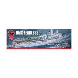 Airfix 1:600 Scale HMS Fearless Plastic Model Kit
