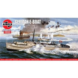 Airfix 1/72 Scale German E-Boat Model Kit