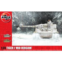 Airfix 1/35 Scale Tiger-1 "Mid Version" Model Kit