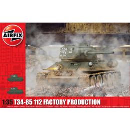 Airfix 1/35 Scale T34/85 II2 Factory Production Model Kit