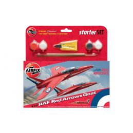 Airfix Small Starter Set RAF Red Arrows Gnat