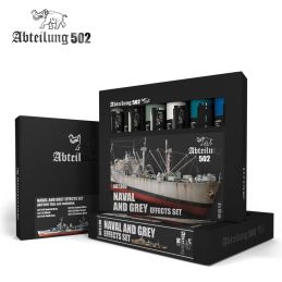 AK Interactive Naval and Grey Effects Set