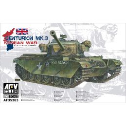AFV Club 1/35 Scale Centurion Mk3 Koren War Model Kit