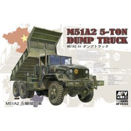 AFV Club 1/35 Scale M51A2 5-Ton Dump Truck Model Kit