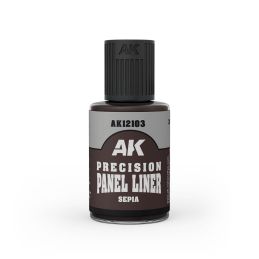 AK Interactive Sepia Precision Panel Liner
