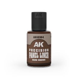 AK Interactive Dark Brown Precision Panel Liner