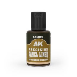 AK Interactive Raw Umber Precision Panel Liner
