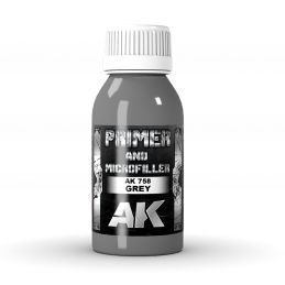 AK Interactive Grey Primer And Microfiller