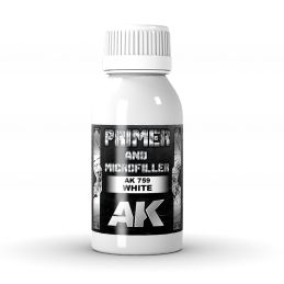 AK Interactive White Primer And Microfiller
