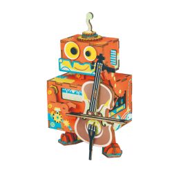 Rolife Little Performer Music Box Wooden Model Kit