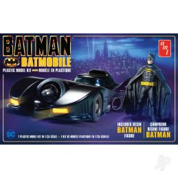 AMT 1/25 Scale Batman 1989 Batmobile with Resin Batman Figure Model Kit