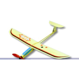 Aeronaut Wooden Twist Rubber Band Motor Glider Model