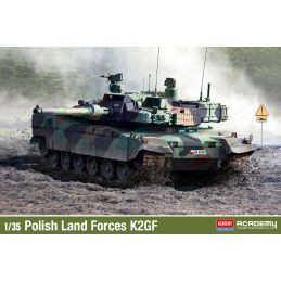 Academy 1/35 Polish Land Forces K2GF MBT 2023 Model Kit