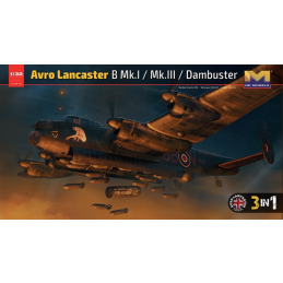 1/32 Avro Lancaster B Mk I / Mk III / Dambuster 3 in 1