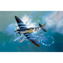 Academy 1/48 Scale British Royal Air Force Spitfire Mk XIVc Fighter Model Kit