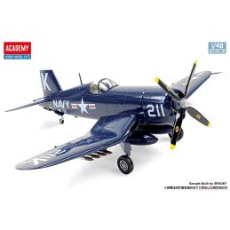 Academy 1/48 Scale USN F4U-4 Corsair "Battle of Jangjin Reservoir" Model Kit