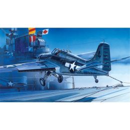 Academy 1/72 Scale US Navy F4F-4 Wildcat Fighter Model Kit