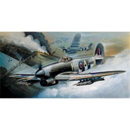 Academy 1/72 Scale British RAF Hawker Typhoon Ib Fighter Bomber Model Kit