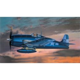 Academy 1/72 Scale US Navy F6F-3/5 Hellcat Fighter Model Kit