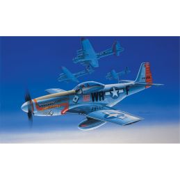 Academy 1/72 Scale USAAF P-51D Mustang Fighter Model Kit