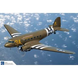 Academy 1/144 Scale USAAF C-47 Skytrain Model Kit