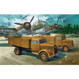 Academy 1/72 Scale WWII German Cargo Truck Model Kit