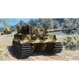 Academy 1/72 Scale German Tiger-1 Late Version Model Kit