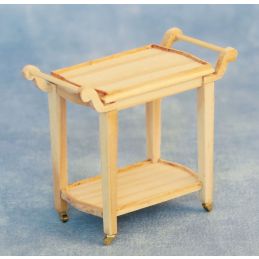 Bare Wood Hostess Trolley for 12th Scale Dolls House