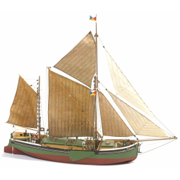 Billing Boats Will Everard Bark 1:67 Scale Model Boat Kit - Starter Paint Pack x 8 (Including 1 x stain)