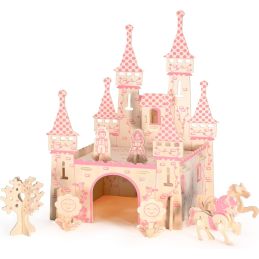 Quay Princess Castle Wooden Model Kit