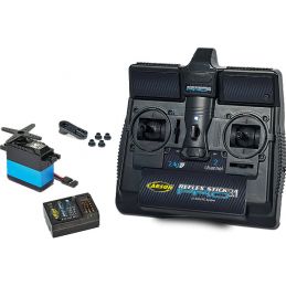 Reflex 'Pro 3.1' 2 Channel 2.4 Transmitter and Receiver Set with Servo