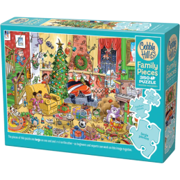 Cobble Hill Catching Santa 350 Piece Jigsaw