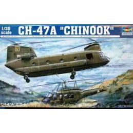 Trumpeter 1/35 Scale CH-47A Chinook Medium-Lift Helicopter Model Kit