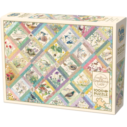Cobble Hill Country Diary Quilt 1000 Piece Jigsaw