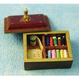 Sewing Box for 12th Scale Dolls House