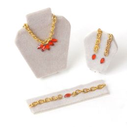 Ruby Jewellery Set for 12th Scale Dolls House