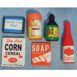 Assorted Groceries for 12th Scale Dolls House