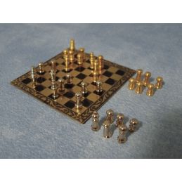 Deluxe Chess Set for 12th Scale Dolls House