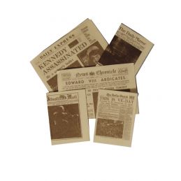 Newspapers for 12th Scale Dolls House