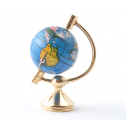 World Globe on Stand for 12th Scale Dolls House
