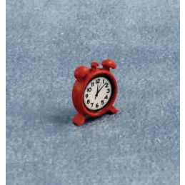 Red Alarm Clock for 12th Scale Dolls House